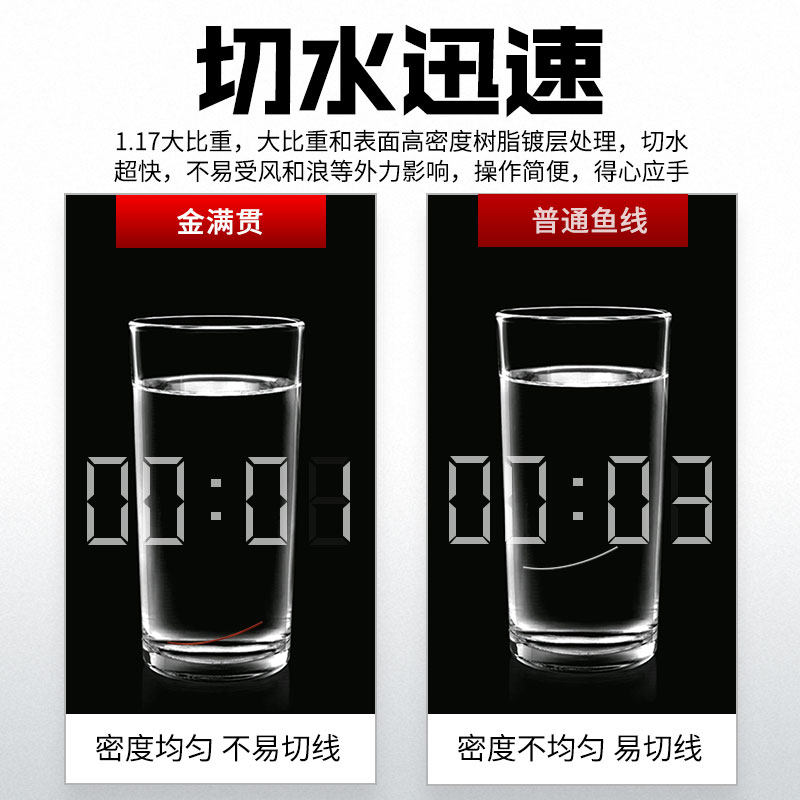 希格曼金满贯竞技尼龙线零拉长鱼线 希格曼鱼线