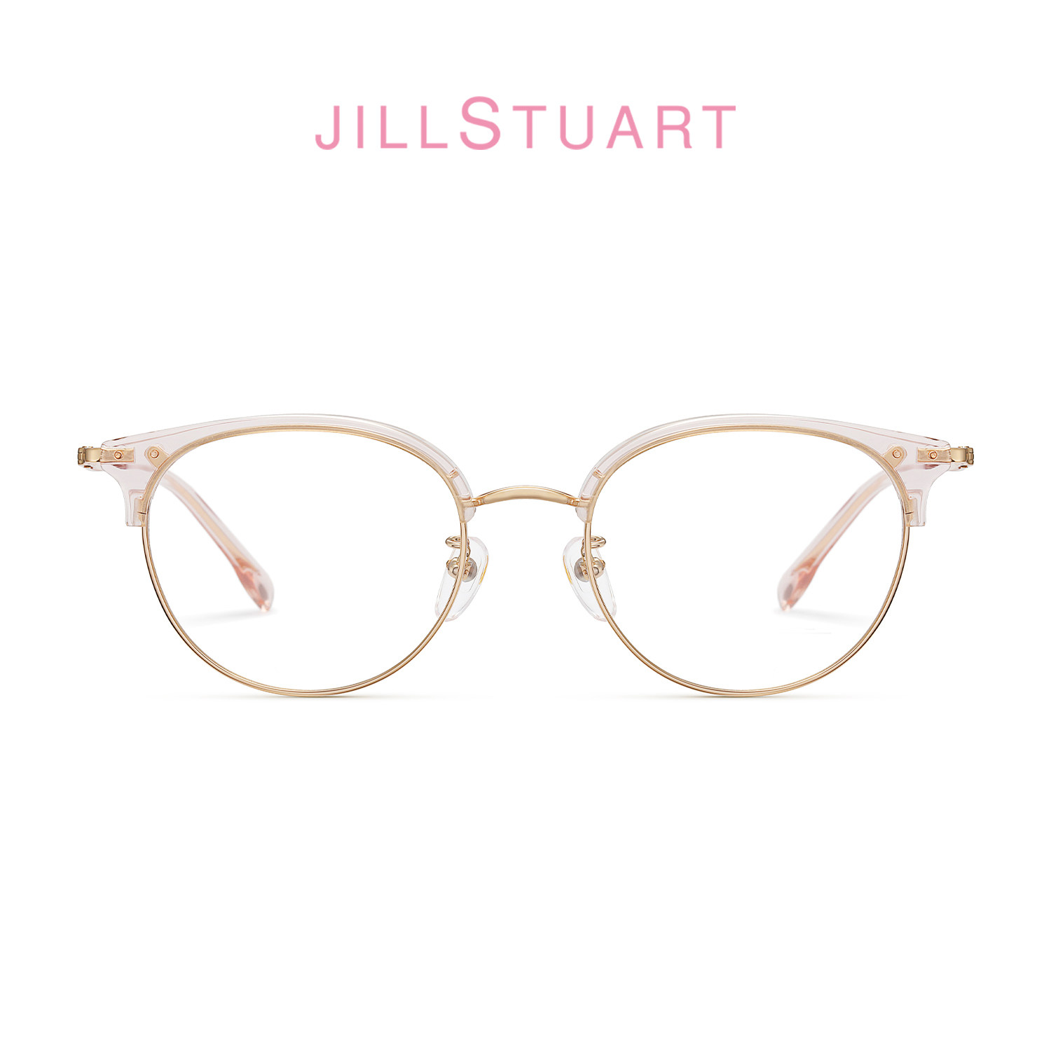 【陈瑶同款】JILLSTUART半框眼镜女超轻钛架素颜可配度数JL99002,淘宝优惠券,粉丝福利购,淘宝优惠卷