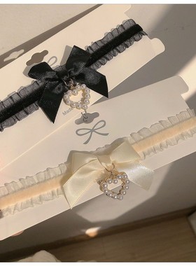 网红纯欲风可爱Lolita黑色酒红