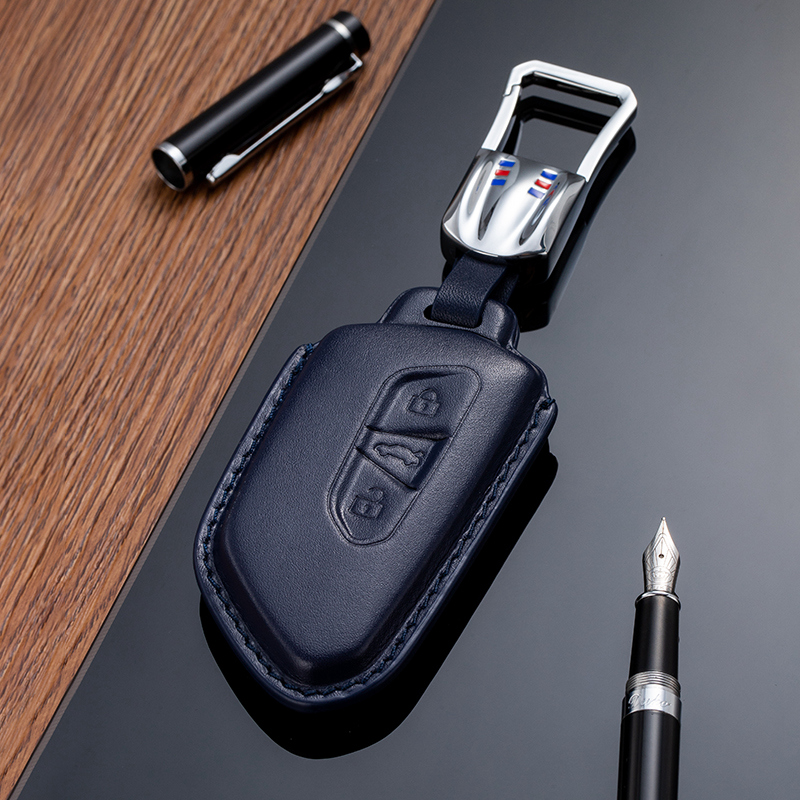 一汽大众ID6 CROZZ钥匙套真皮纯电动车钥匙包专用高档扣男保护壳 - 图1