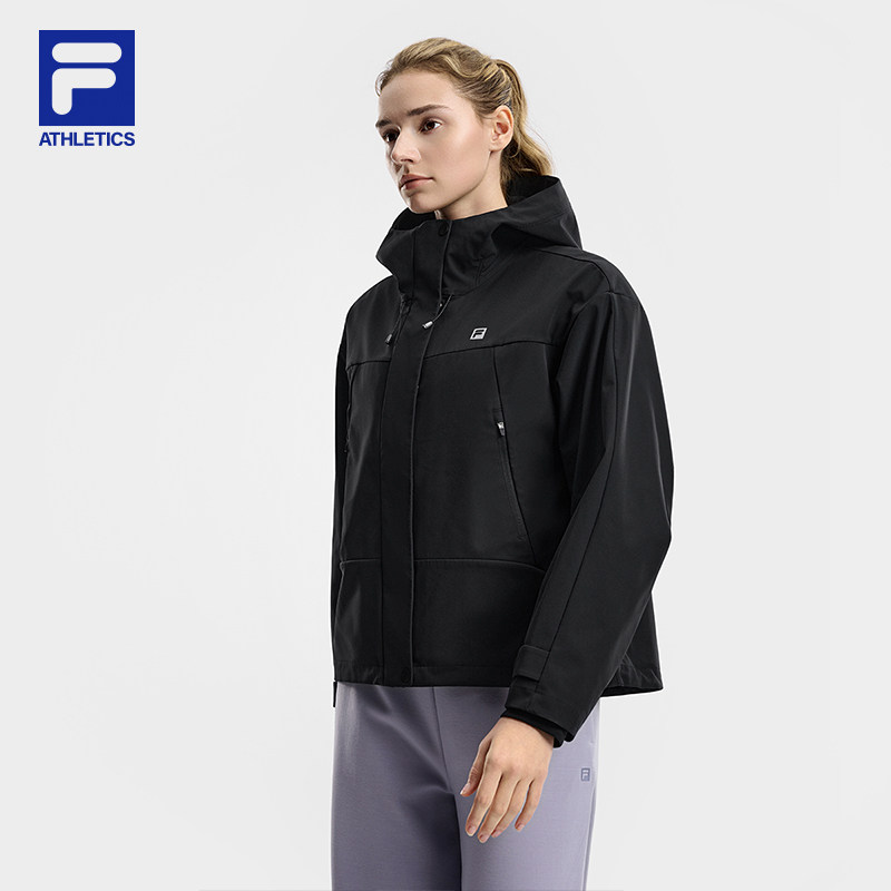【FILA】健身运动简约二合一外套
