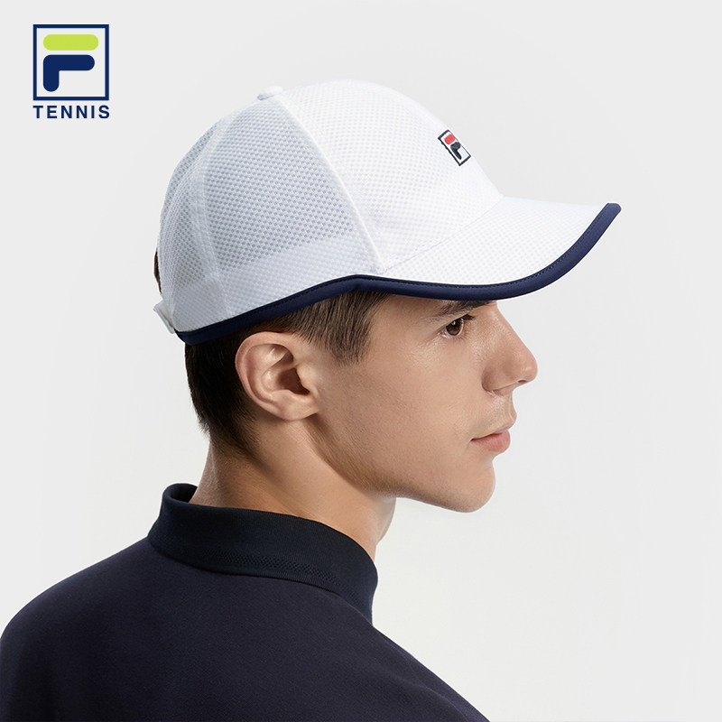 FILA 斐乐官方情侣款棒球帽2025秋季新款网球运动帽遮阳帽鸭舌帽,淘宝优惠券,粉丝福利购,淘宝优惠卷