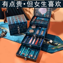 China Outlet Red Color Makeup Suit Cosmetics Mouth Red Gift Box Complete Send girlfriend to send wife Christmas present