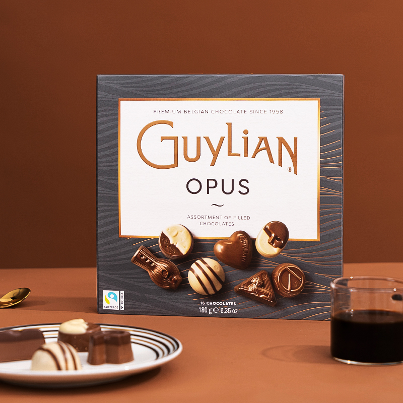 Guylian吉利莲比利时进口巧克力集锦礼盒夹心巧克力礼盒心形零食-图0