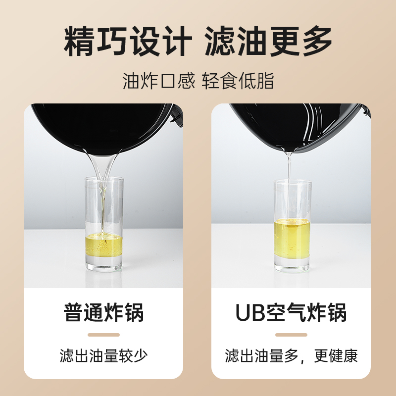 天猫国际进口超市【直营】新款智能空气炸锅家用小型多功能一体大容量无油全自动3