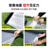 Silver and black two-color mulch film with holes for agricultural planting film