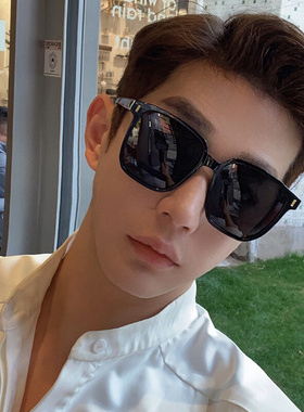 近视墨镜男士可配带有度数男x款开车专用太眼镜大脸痞帅防紫外线