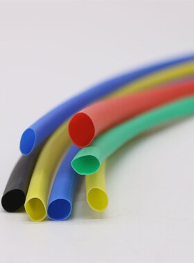 散卖热缩管绝缘套管高压黑色彩色大口径加厚电工电线电缆收缩管