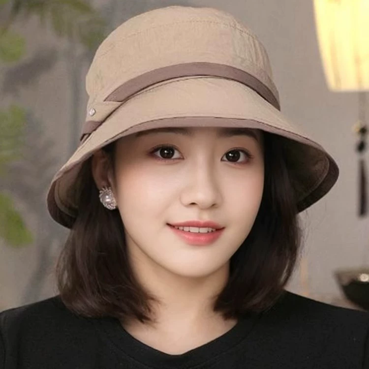 轻薄速干遮阳防晒帽2025新款休闲渔夫帽凉帽早春出游遮脸太阳帽女,淘宝优惠券,粉丝福利购,淘宝优惠卷