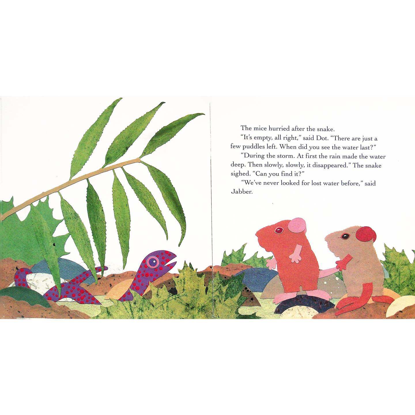 Dot和贾伯系列原版引进英语绘本消失的溪流之谜彩色绘本书适合36岁儿童阅读讲述小老鼠侦探Dot和Jabber探索自然解谜的故事培养观 - 图2