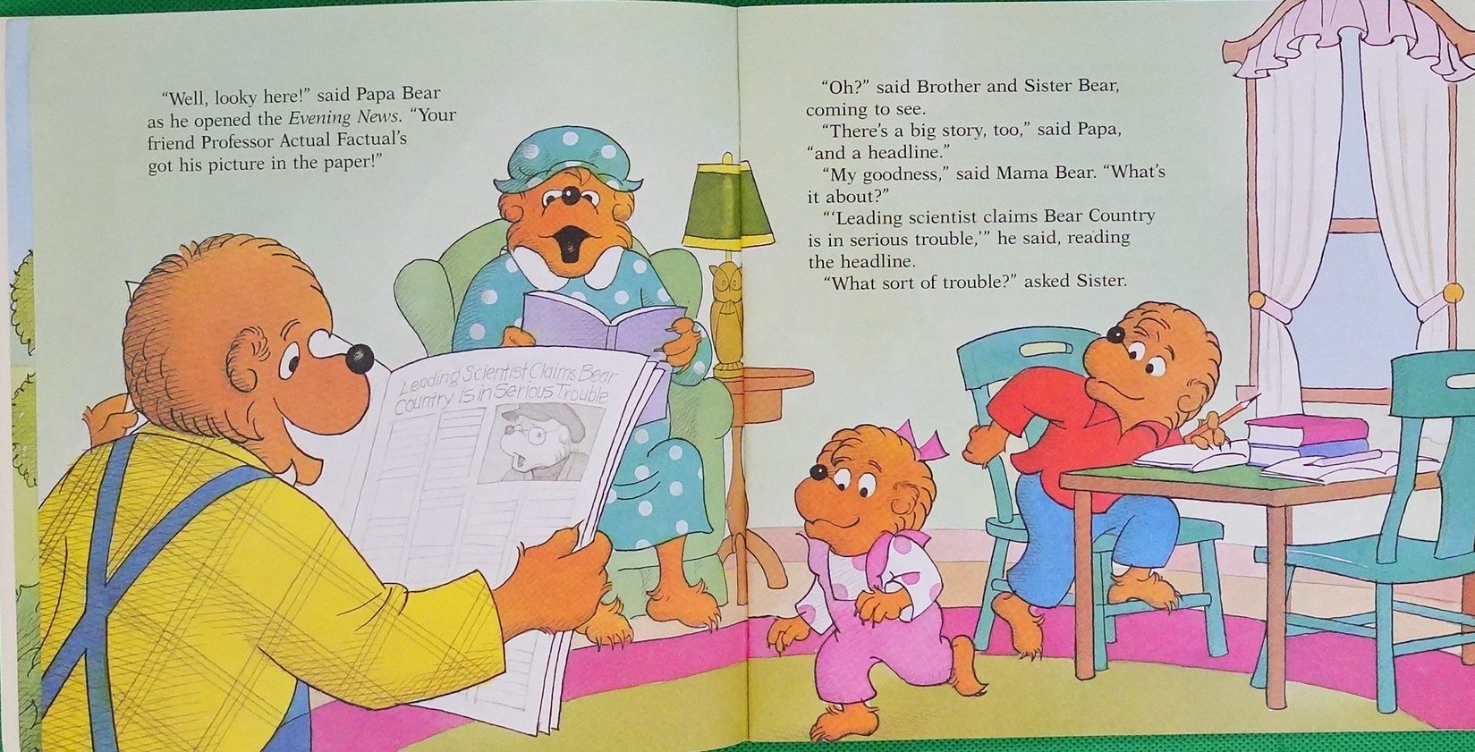 The Berenstain Bears Don  Pollute Anymore by Stan Berenstain Jan Berenstain平装Random House贝贝熊系列:拒绝污染 - 图2