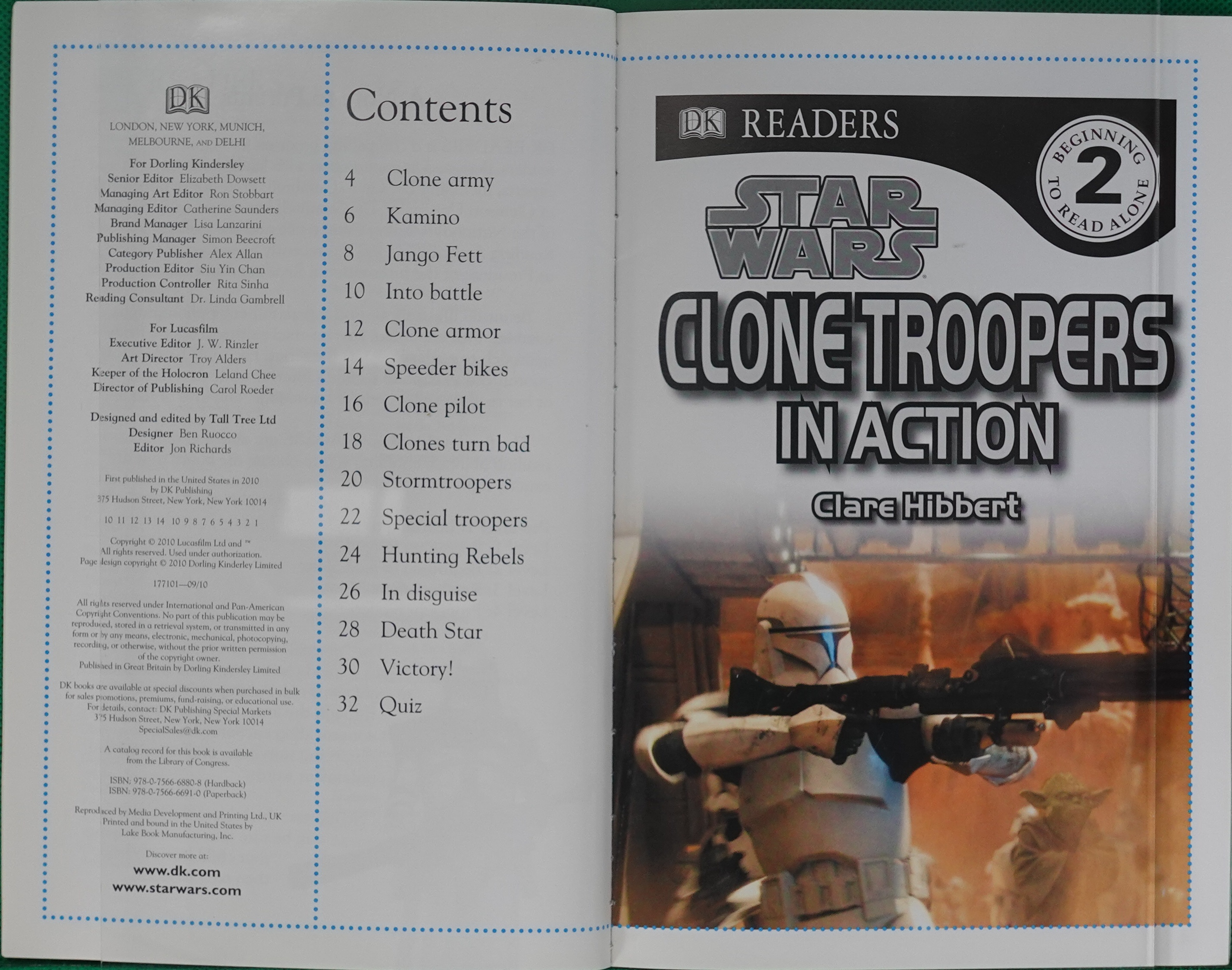 Star Wars: Clone Troopers in Action by Clare Hibbert平装DK星球大战:克隆军团-图1