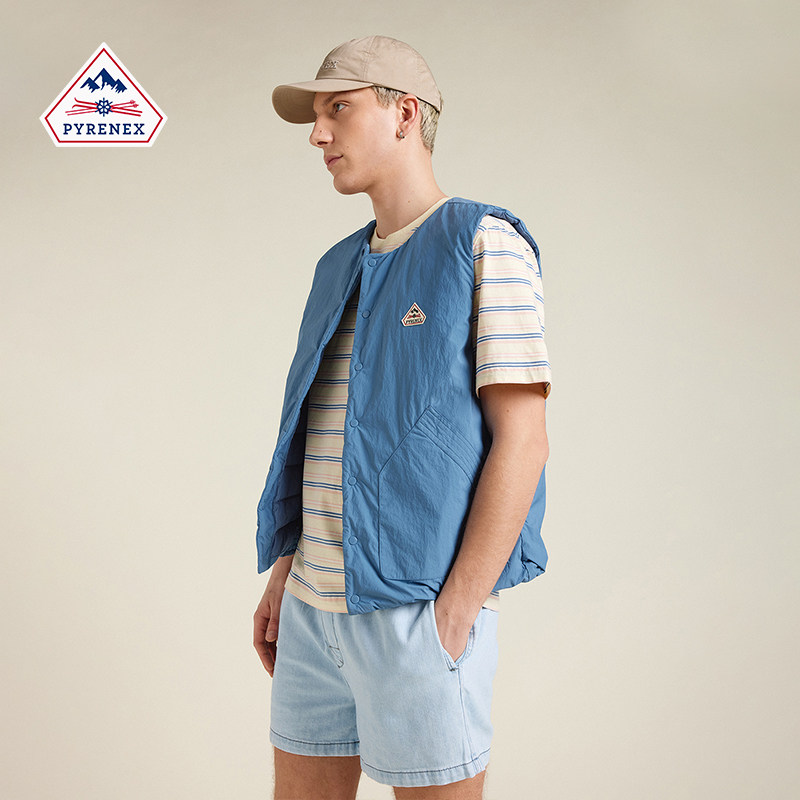 Pyrenex 马甲都市街头舒适鸭绒马甲24年新 DRAFT,淘宝优惠券,粉丝福利购,淘宝优惠卷