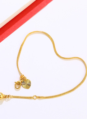 女合金镀金色铃铛欧美风