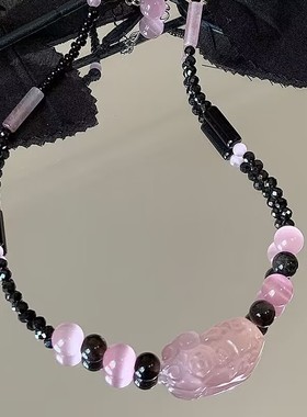 项链小兔子小众日韩简约