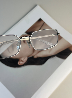 复古方框简约款墨镜女 戚薇同款 高清防紫外线UV 可配近视太阳镜