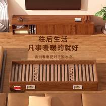 Xiangsen Solid Wood Warmer Home Warmers Baking Feet Electric Fire Barrel Rectangular Roaster Oven Electric Fire Oven Electric Fire Box