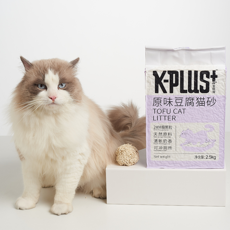 KPLUS豆腐猫砂24L包邮12L猫沙除臭低尘豆腐48L实惠装-图3