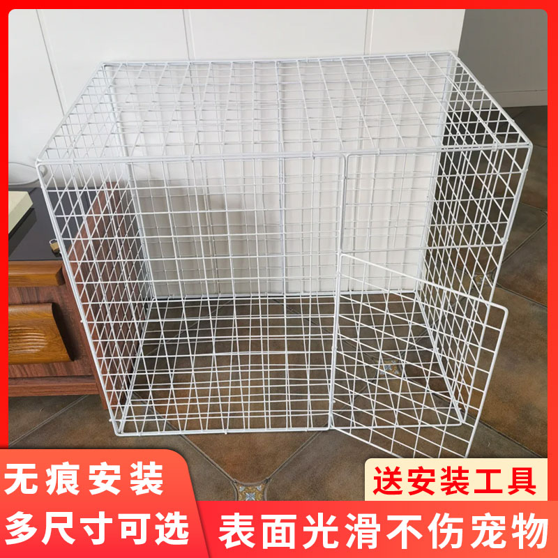 宠物围栏隔离网防逃防越狱栅栏猫狗防护网封窗户防跳窗网格片猫咪 - 图1