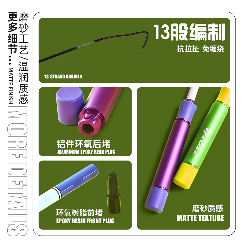 鱼竿套装溪流竿短节竿小物钓鱼竿儿童手竿亲子便携小物竿微物钓竿,淘宝优惠券,粉丝福利购,淘宝优惠卷