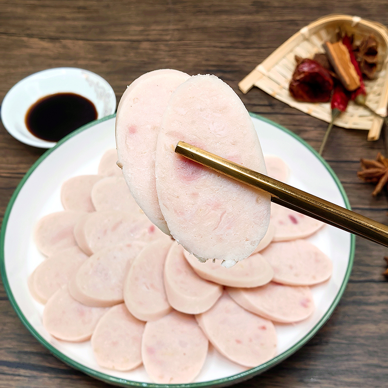 紫光园 清真 老北京蒜肠 即食 北京特色风味蒜肠老字号220g正宗 - 图3