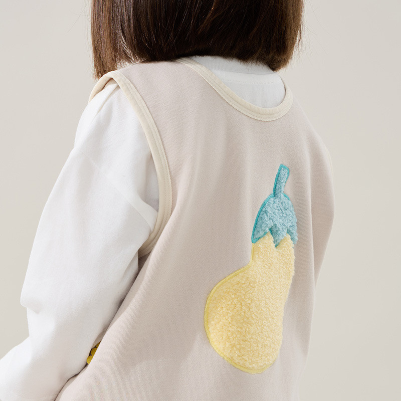 【糯米棉】papa爬爬新品秋季儿童马甲男女童两面穿背心上衣柔软,淘宝优惠券,粉丝福利购,淘宝优惠卷