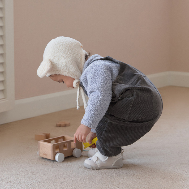 papa爬爬秋冬季男女宝宝裤子婴儿背带裤宽松弹力灯芯绒背带裤长裤,淘宝优惠券,粉丝福利购,淘宝优惠卷