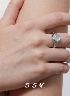 S.S.V.满天星琉璃戒指女