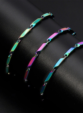 淬火手链男潮金属简约冷淡风高级感男生小众手环男士首饰品