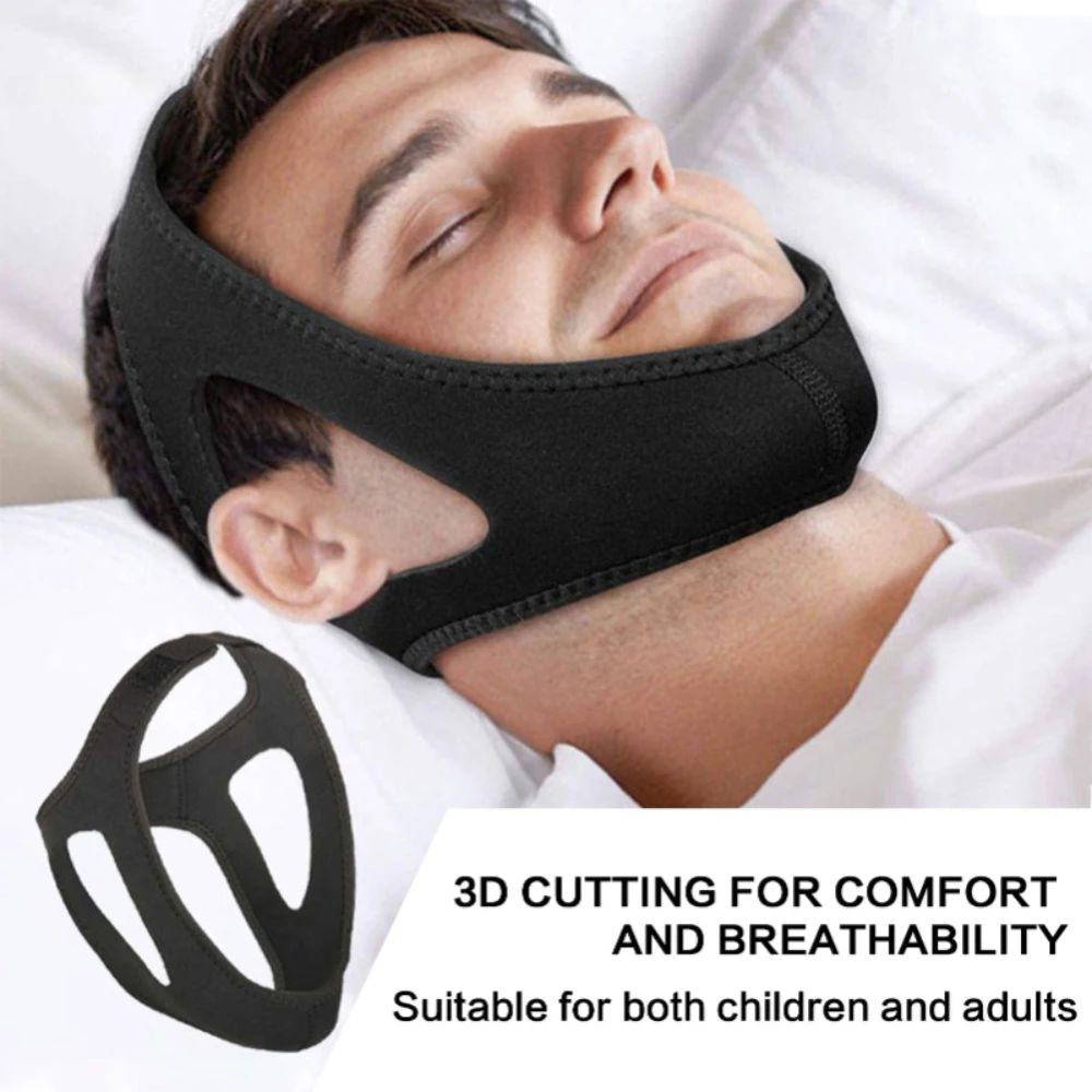 Hotsale Anti Snoring Chin Strap Stop Snore Device Adjustable - 图0