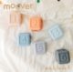 Moover has no pores and is easy to clean silicone soft building blocks