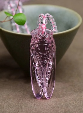 仿黄水晶玉石毛衣链一鸣惊人挂件