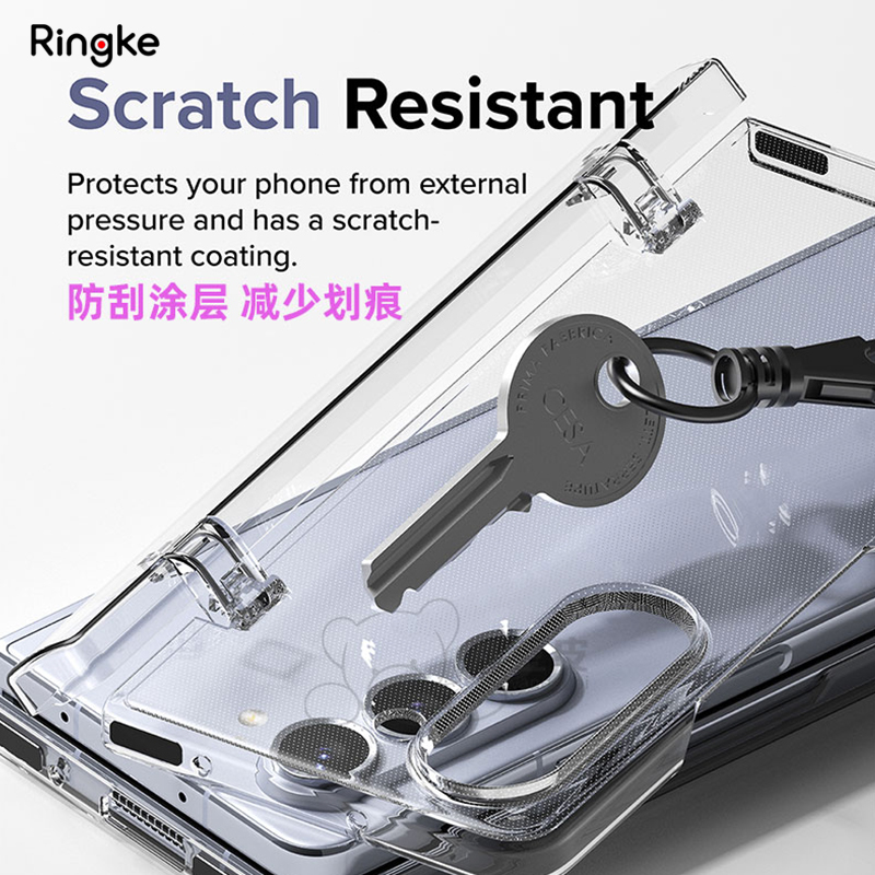 韩国Ringke透明轻薄铰链防护手机壳适用于三星Galaxy Z Fold 5超薄保护套zfold硬壳W24