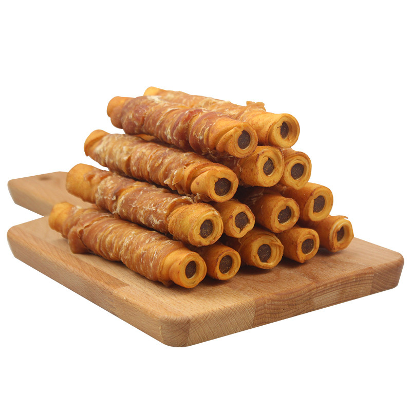 启乐狗狗零食鸡肉绕牛皮夹心卷洁齿耐咬磨牙棒金毛大型犬宠物零食,淘宝优惠券,粉丝福利购,淘宝优惠卷