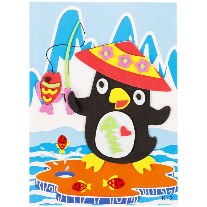 Children's DIY stickers, baby handmade stickers, children's street stall toys, kindergarten back-to-school gifts, student prizes