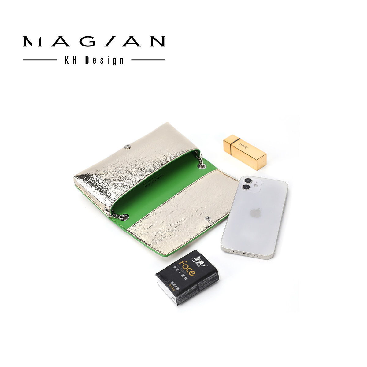 kh design magian明治个性女斜挎包 MAGIAN女士包袋