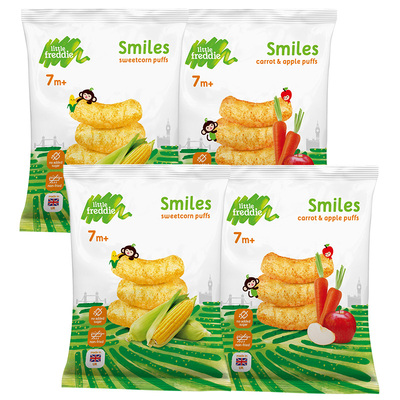 小皮欧洲进口玉米棒20g*4套装