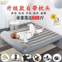 Inflatable mattress Field camping tent Lazy Man air cushion beds Ground Paving Folding Single Beds Double Bed Twin Beds Flush bed 2