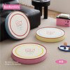 Simple Korean futon cushion and small pouf for reading on the floor