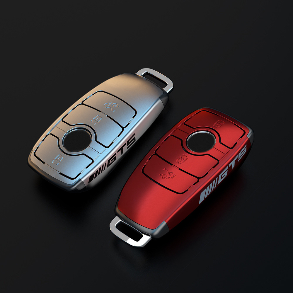 22款奔驰钥匙套G级G350 G500 G63amg GT50 CLS300 GLS450钥匙包壳 - 图3