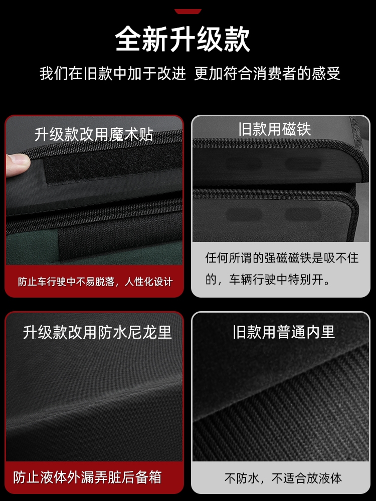 专用沃尔沃XC60后备箱储物箱新xc40/xc90/s60/S90收纳箱内饰用品 - 图2