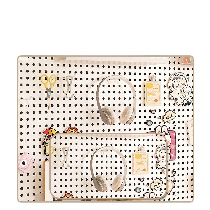 洞洞板置物架墙上墙壁书桌学生宿舍墙面金属冲孔板壁挂墙板健之章,淘宝优惠券,粉丝福利购,淘宝优惠卷