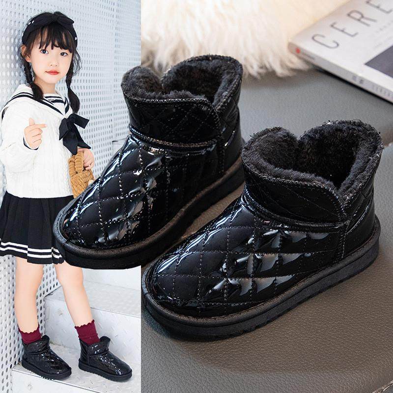 儿童雪地靴2025冬季新款童鞋子女童短靴加绒加厚棉靴雪地男童鞋子,淘宝优惠券,粉丝福利购,淘宝优惠卷