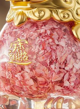 石家庄印钞招财神兽碎钞貔貅摆件送福百福纳财可旋转礼物