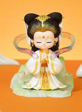 2025年灵蛇献瑞白素贞仙子手办国漫风摆件学生新年生日贺岁礼物