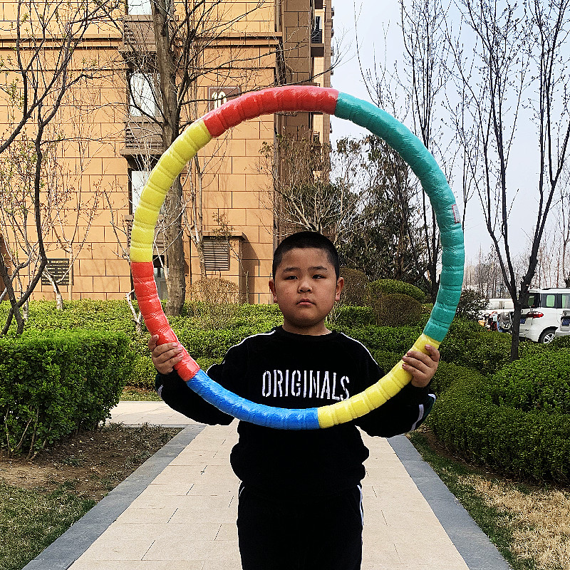 呼啦圈儿童小中学生幼儿园体操圈早操圈软海绵男女表演舞蹈圈 - 图2