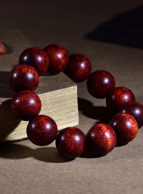 保真天然手链把件质地披毛犀饰品