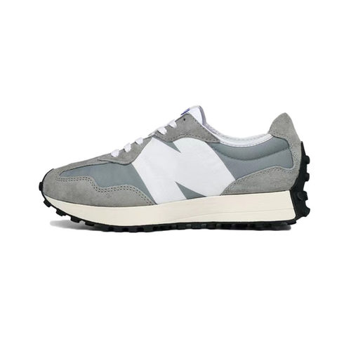 New Balance NB327系列元祖灰海盐灰复古低帮男女跑步鞋 MS327LAB - 图3