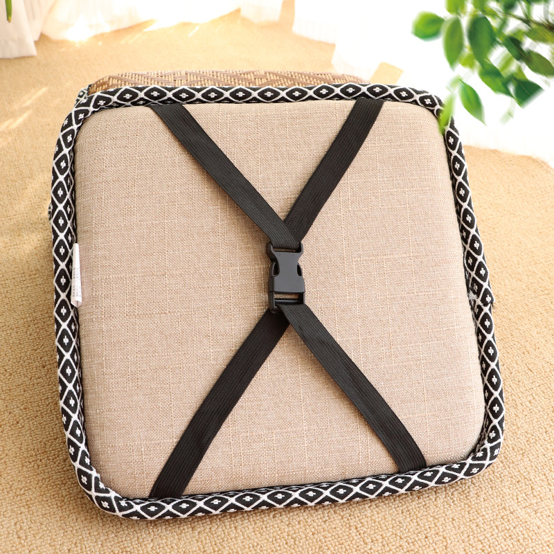 夏天凉席坐垫防滑正方形小凳子儿童椅子屁股垫办公室藤席冰丝透气,淘宝优惠券,粉丝福利购,淘宝优惠卷