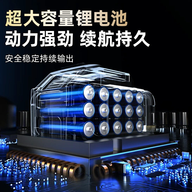 得力大功率鼓风机手持充电式强力除尘吹风机家用锂电池工业吸尘器,淘宝优惠券,粉丝福利购,淘宝优惠卷